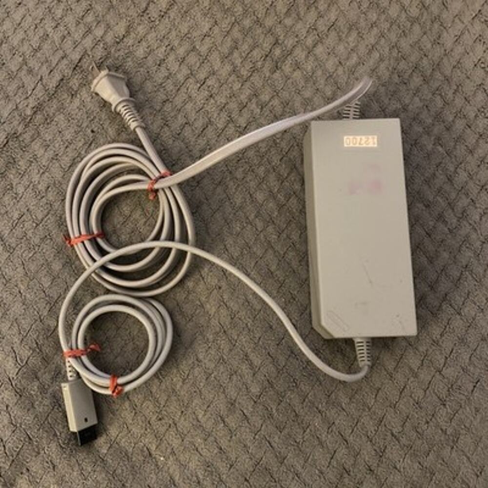 Nintendo Wii Power Supply Original Genuine OEM AC Adapter RVL-002 - Tested